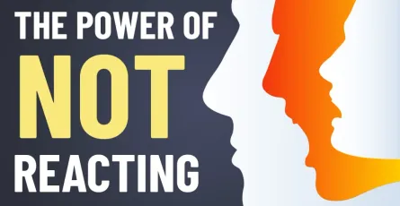 Sức mạnh của việc không phản ứng